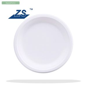 Bagasse Plate 7 Inch (Side & Dessert)