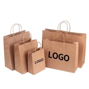 Kraft Paper Bag with Rope Handles kraft paper bag supplier food safe wholesale